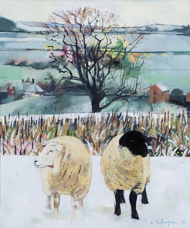 Farmstead and Sheep