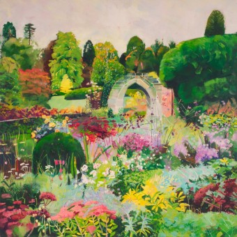 Autumn Garden Scotney Castle