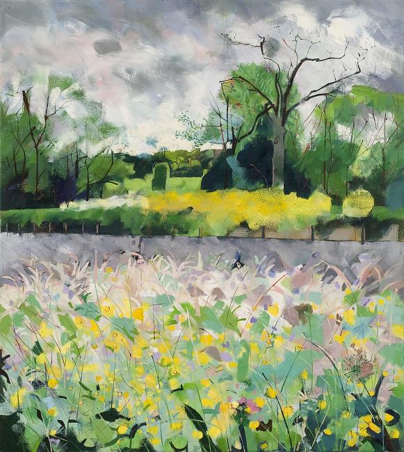 Wildflowers by the Thames, Spring